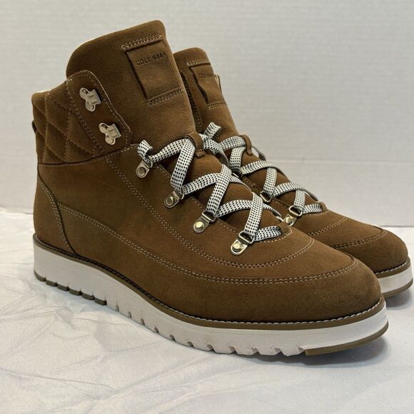 COLE HAAN ELISSA HIKER SUEDE BOOTIE Women’s Size 11 - Picture 1 of 13